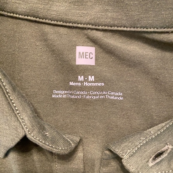 Olive Green MEC Polo - Picture 2 of 4